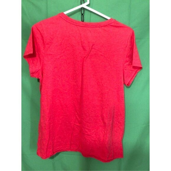 NWOT Disney Red Tee Women’s Large Crewneck - Picture 9 of 15